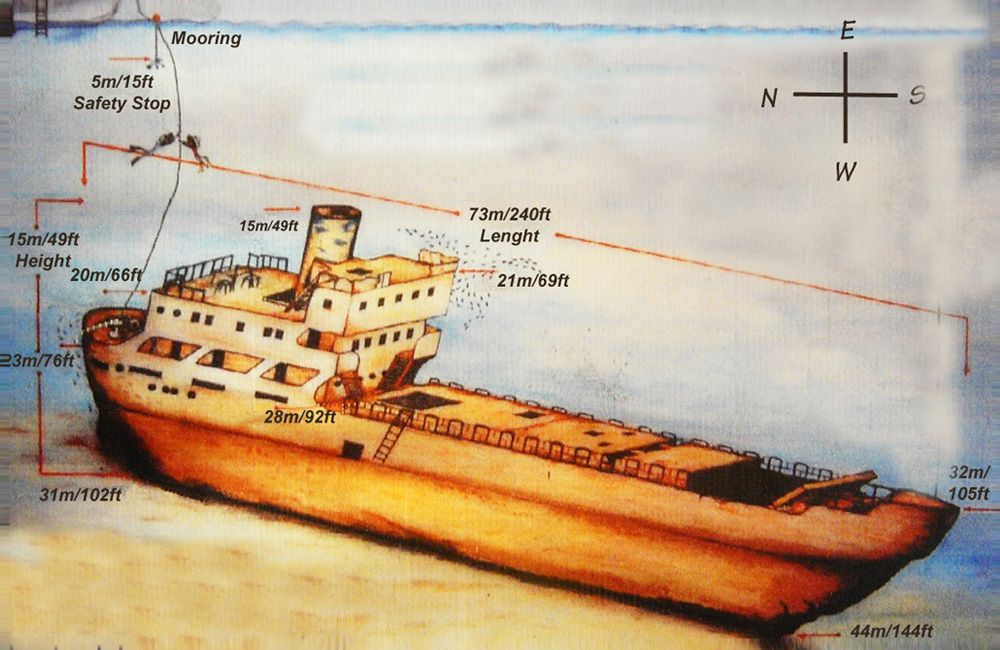 St. George - Затоновший  корабль 